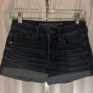 American Eagle Midi Super Stretch Jean Short
